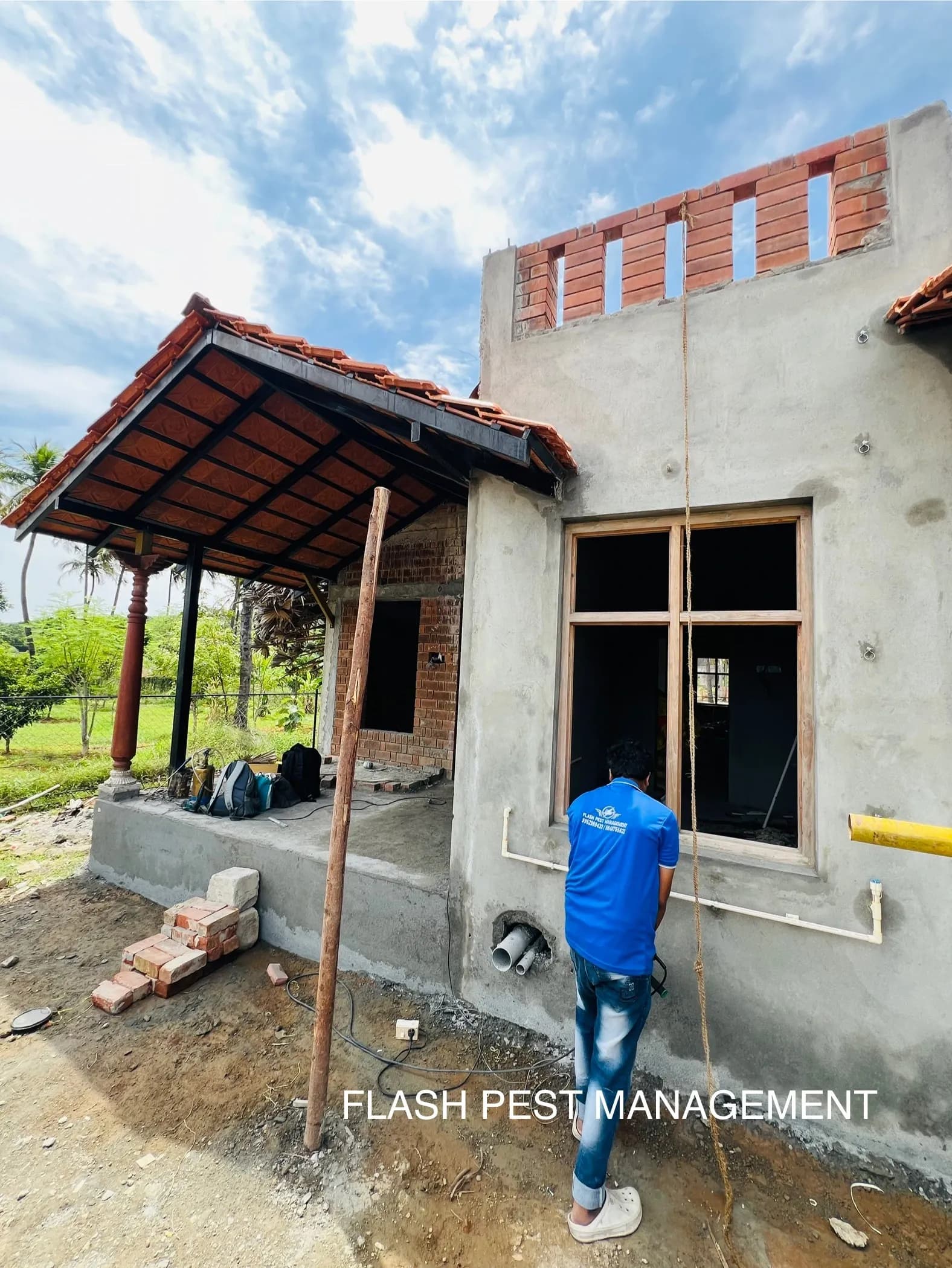 Installation of Reticulated Termite Treatment Piping