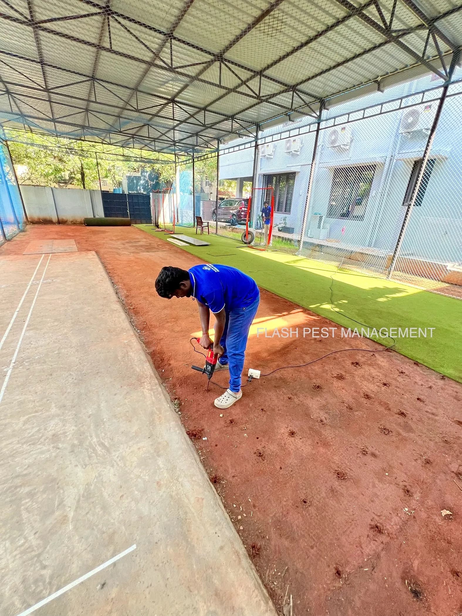 Reticulated Piping System for Termite Control Demo